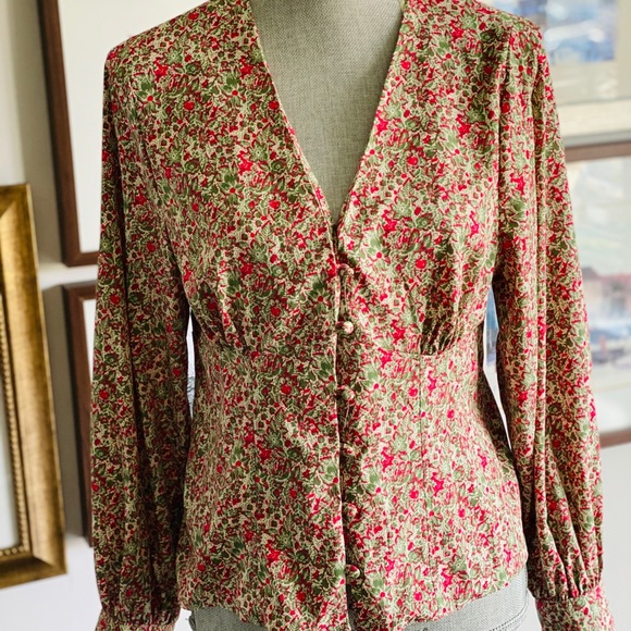 TOP-SHOP BLOUSE New - Picture 3 of 5